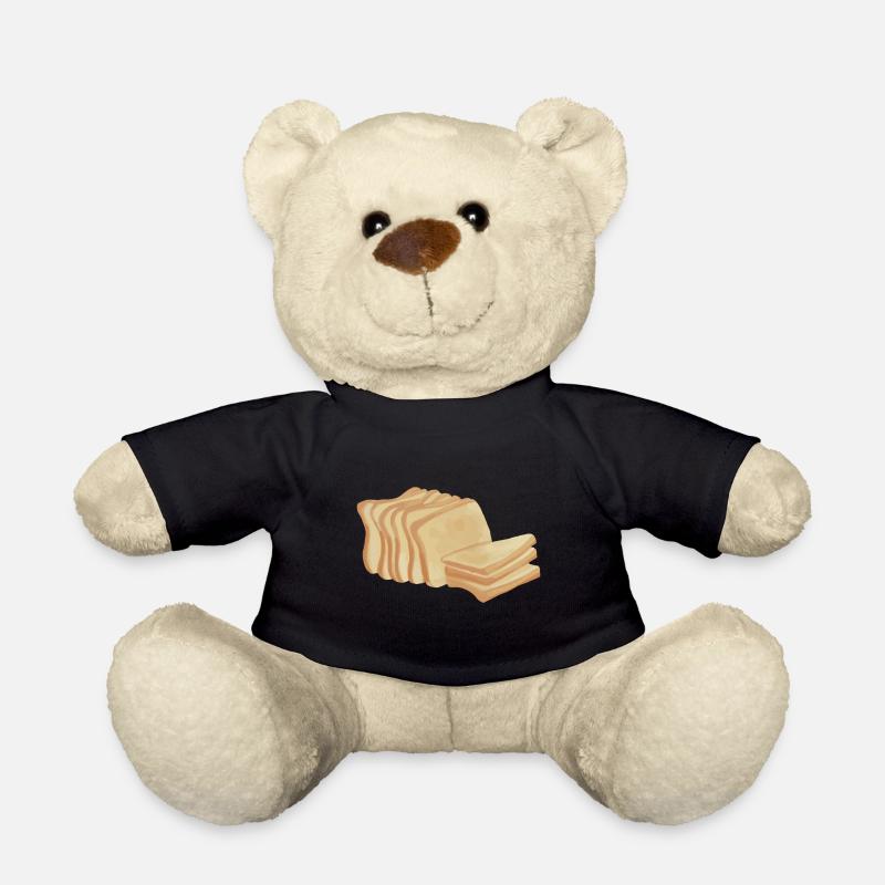 Toast Leib Brot - Teddy - Schwarz