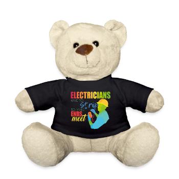 Électriciens - Nounours - noir - Devant