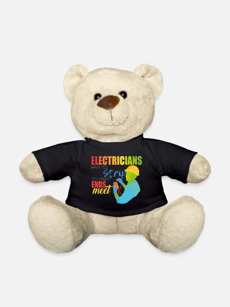 Elektriker - Teddy - Schwarz