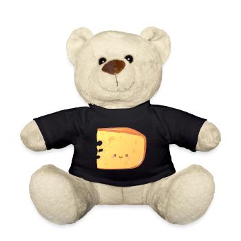 Cheese - Teddy Bear - black - Front