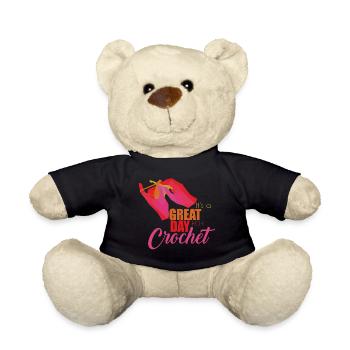 Häkeln - Teddy - Schwarz - Vorne