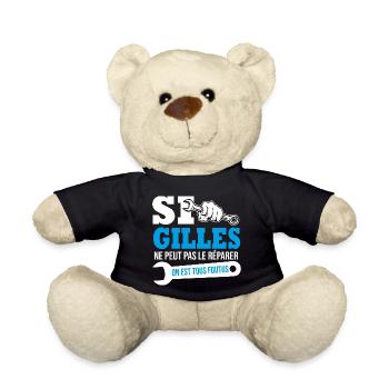 Si Gilles ne peut pas le réparer on est foutus - Nounours - noir - Devant