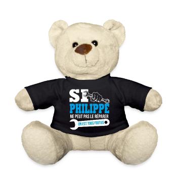 Si Philippe ne peut pas le réparer on est foutus - Nounours - noir - Devant
