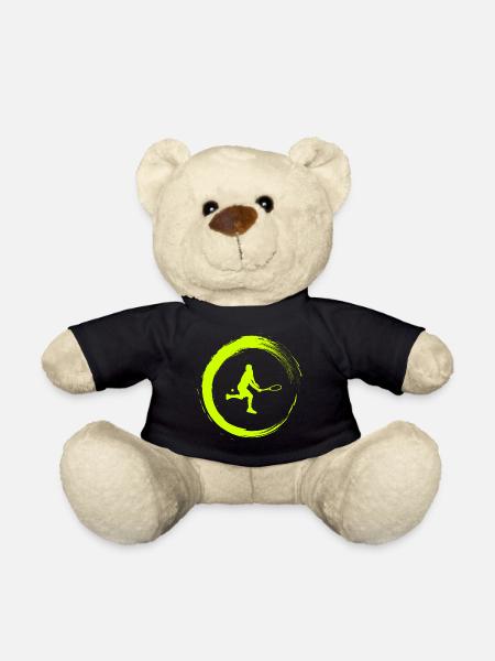 Tennis Tennisspieler - Teddy - Schwarz