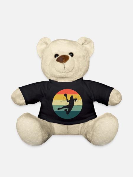 Handball Handballer Handballspielen Handballspiele - Teddy - Schwarz