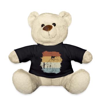 Kites Flying Flying Kites Steering Mat - Teddy Bear - black - Front
