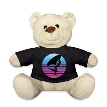 wingfoil foilwing homme hydroptère wingsurfen - Nounours - noir - Devant