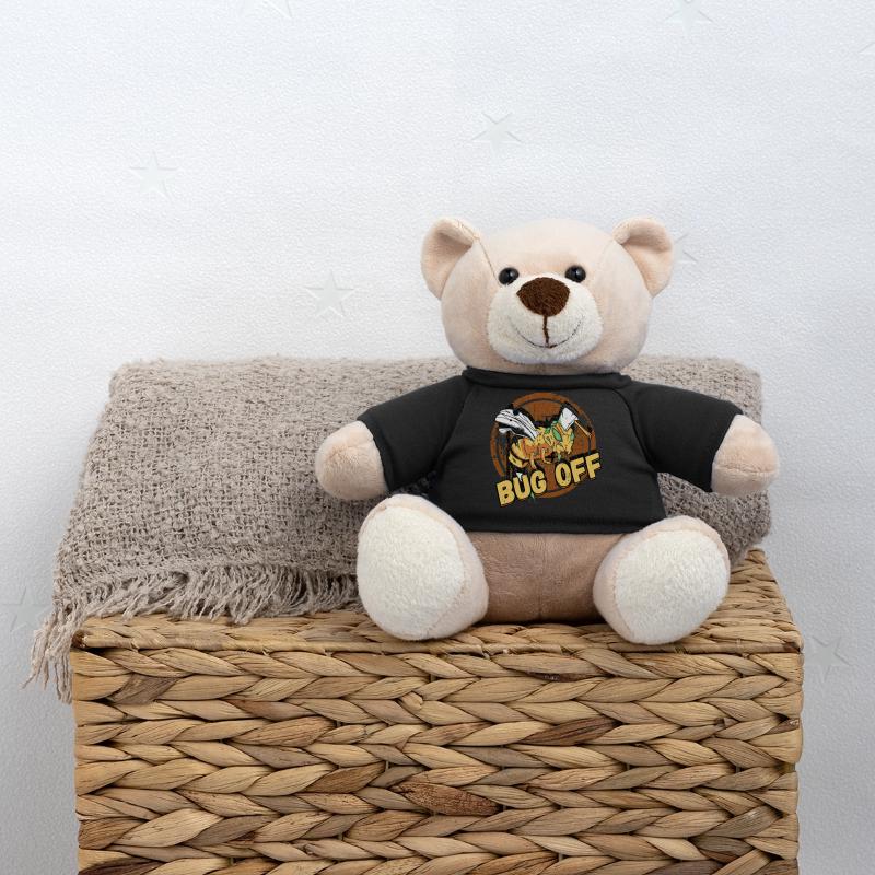 Bug Off Pest Control Exterminator Design for a Teddy Bear