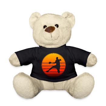 Handball Women's Handball Players Handball Handball Players Handball - Teddy Bear - black - Front