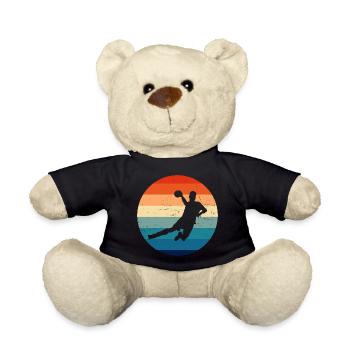 Handball players Handball players Handball players - Teddy Bear - black - Front