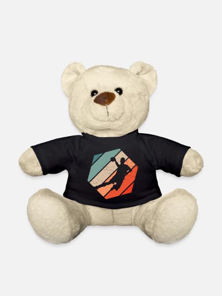 Herren Handballspieler Damen Handball Handballer - Teddy - Schwarz