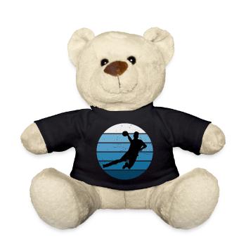 Joueuses de handball Jeux de handball Hommes Handball - Nounours - noir - Devant