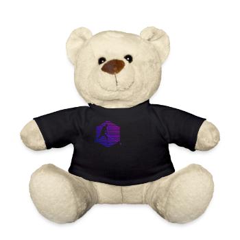 Herren Unihockey Unihockeyspielen Hockey - Teddy - Schwarz - Vorne