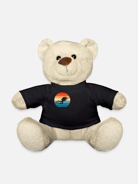 Plongée Plongée Libre Plongée Hommes Plongée Plongée Sous-Marine - Nounours - noir