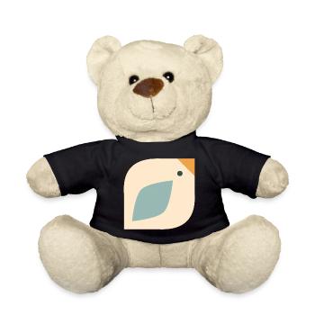 Oiseau doux - Nounours - noir - Devant