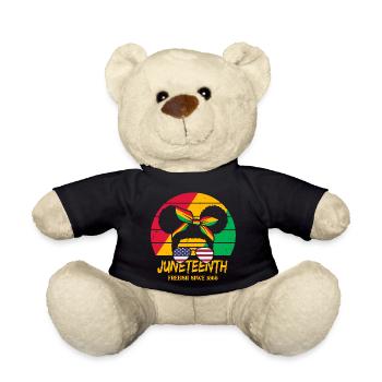 Juneteenth - Teddy - Schwarz - Vorne