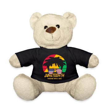 Juneteenth - Teddy - Schwarz - Vorne