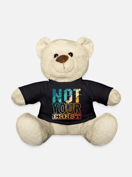 Not Your Ernst Nicht dein Ernst Denglisch als Gesc - Teddy - Schwarz