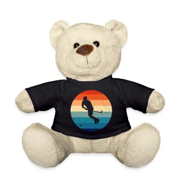 Floorball Floorball Jeux de floorball Innebandy - Nounours - noir - Devant