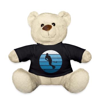 Floorball Unihockey Salibandy Innebandy Hockey - Nounours - noir - Devant