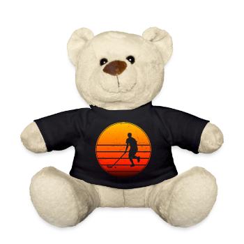 Unihockeyspielen Unihockey Innebandy Herren - Teddy - Schwarz - Vorne
