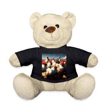 Abstrait Chicken Fantasy IV - Nounours - noir - Devant