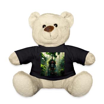 Shames in the jungle - Teddy Bear - black - Front