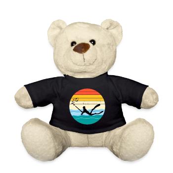Speerfischen Speerfischen Vintage Retro - Teddy - Schwarz - Vorne