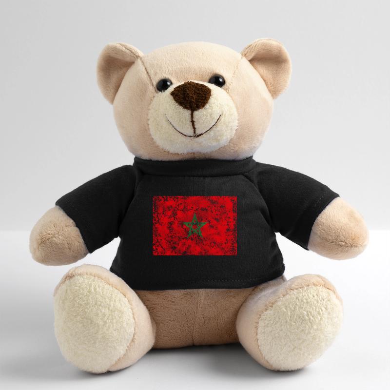 Morocco vintage flag Teddy Bear