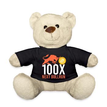 100x next Bullrun - Teddy Bear - black - Front