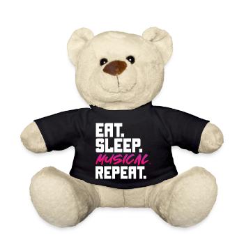 Eat Sleep Musical Repeat – Performing Theatre Life - Teddy - Schwarz - Vorne