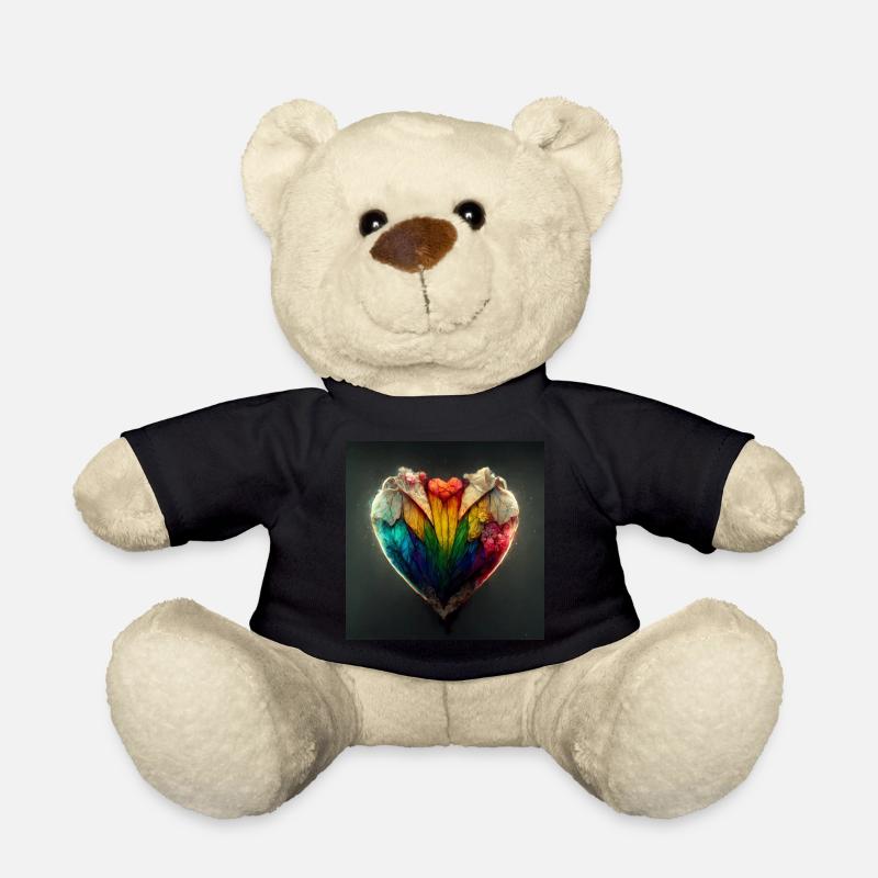 Herz Love Abstract Collection 37 - Teddy - Schwarz