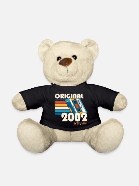 Octobre Vintage 2002 20th Birthday Gift Tape - Nounours - noir