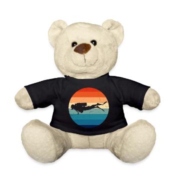 Free Dive Diving Diver Damen Scuba Taucher - Teddy - Schwarz - Vorne