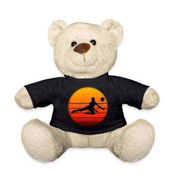 Volleyball Men's Volleyball Volleyball - Teddy Bear - black - Front