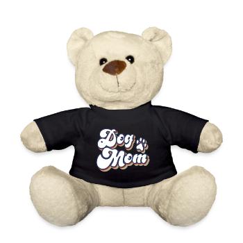 Dog Mom - Teddy - Schwarz - Vorne