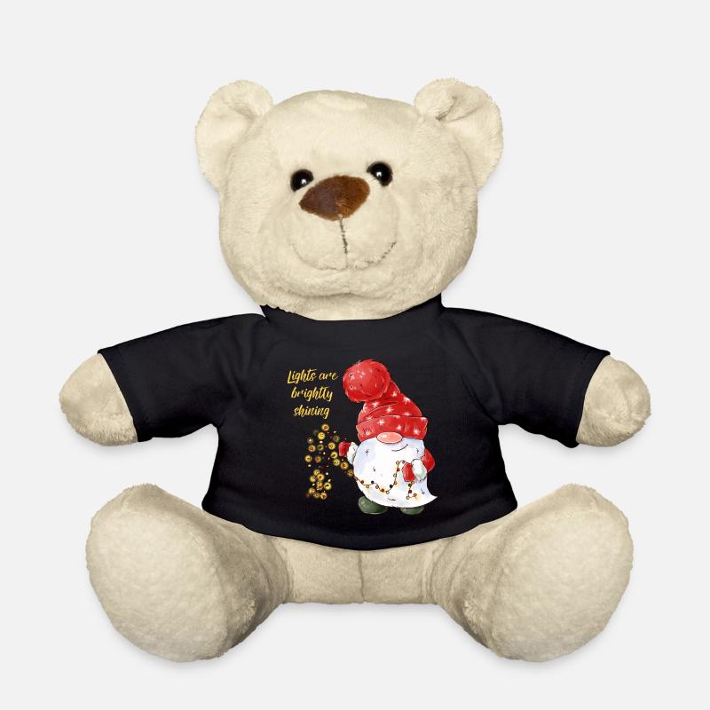 Lights are brightly shining - Teddy - Schwarz