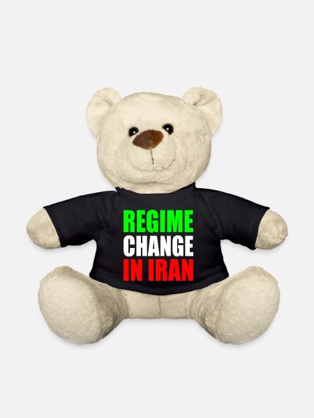 Regime change in iran - Teddy Bear - black