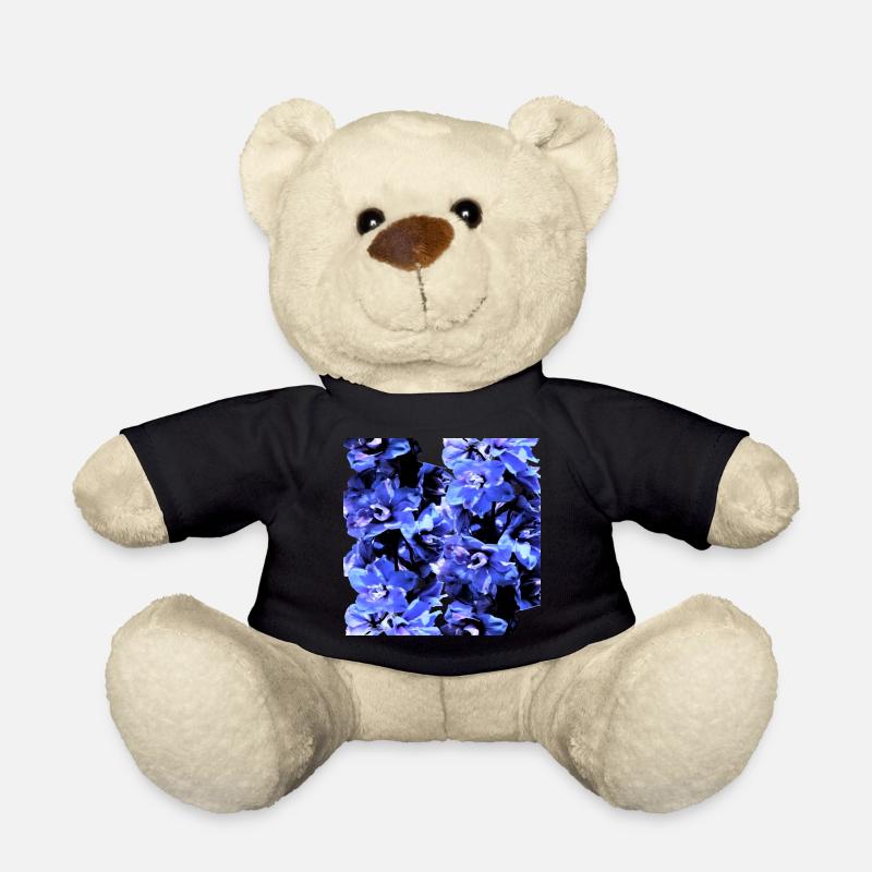 Hyazinthe blau - Teddy - Schwarz