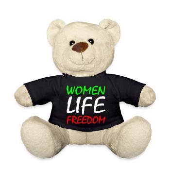 Women life freedom iran - Nounours - noir - Devant