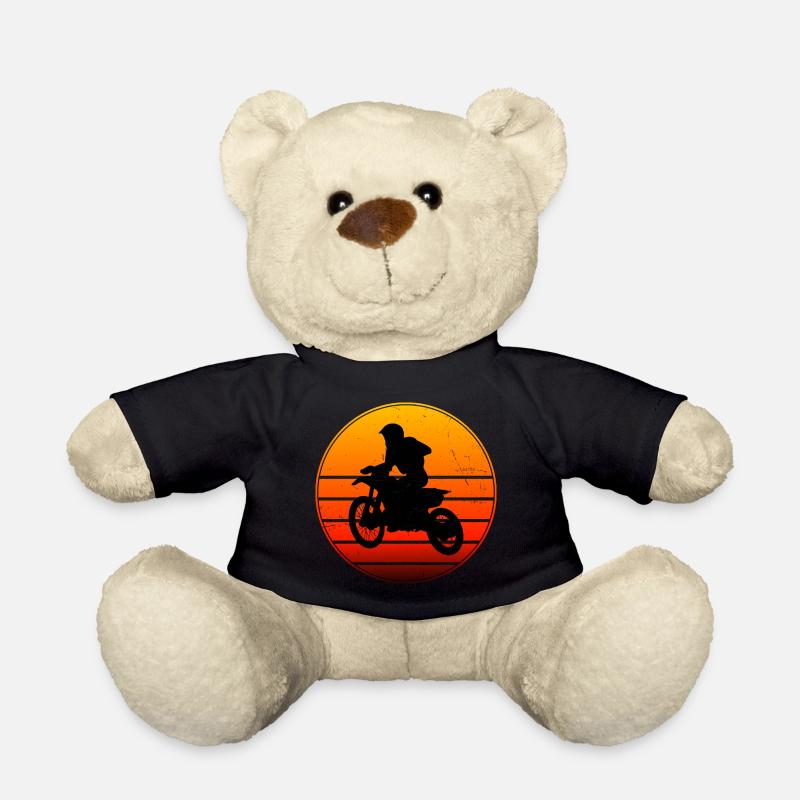 Dirt Biker Herren Freestyle Motocross Motocross - Teddy - Schwarz