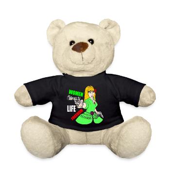 Women life freedom - Nounours - noir - Devant