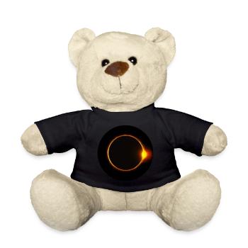 Solar eclipse - Teddy Bear - black - Front