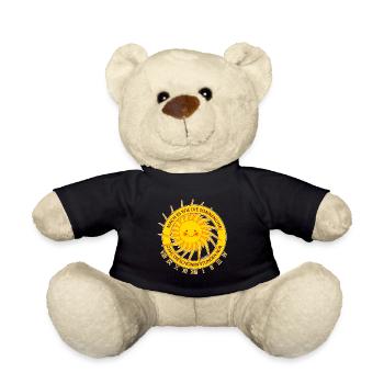 Mach es wie die Sonnenuhr zähl die schönen Stunden - Teddy - Schwarz - Vorne