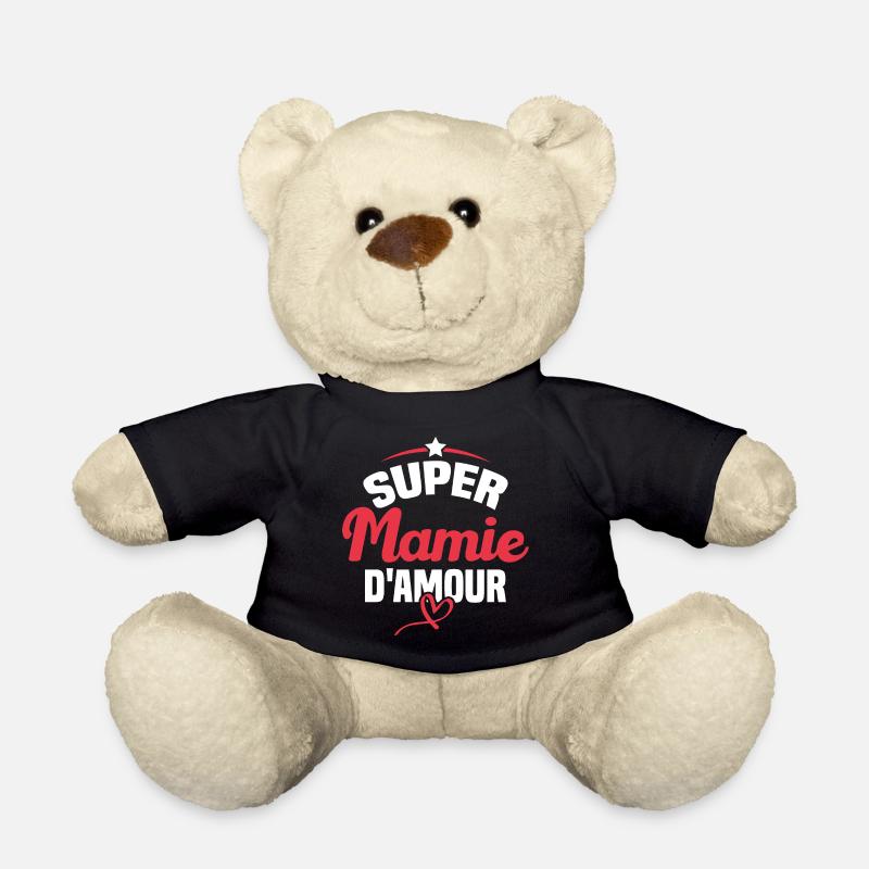 Super mamie d'amour - Nounours - noir