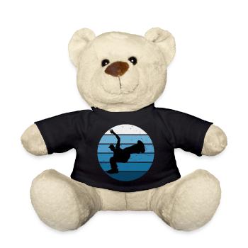 Bboy Hip Hop Herren Bgirl Breakdance Break Dance - Teddy - Schwarz - Vorne