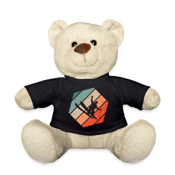 Slopestyle Freestyle Ski Damen Herren Ski Jumping - Teddy - Schwarz - Vorne