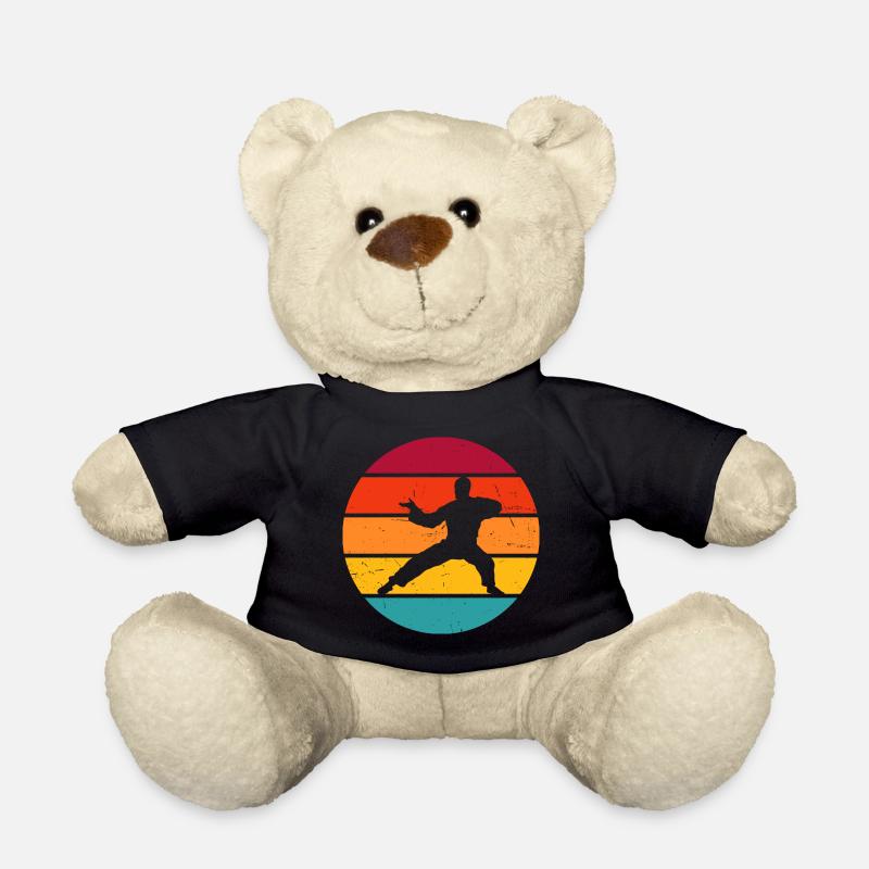 Kungfu Wushu Herren Kung Fu Damen Kampfsport - Teddy - Schwarz