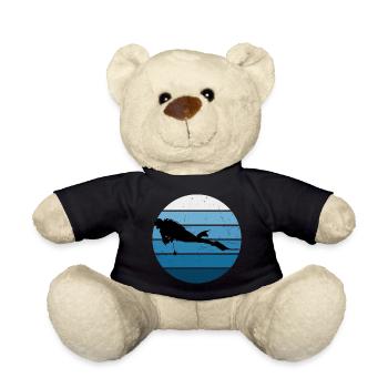 Diver Scuba Diver Taucher Tauchen Scuba Tauchen - Teddy - Schwarz - Vorne