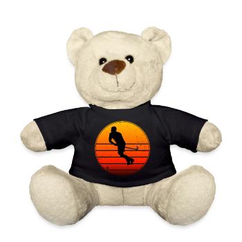 Unihockeyspielen Salibandy Unihockey Damen - Teddy - Schwarz - Vorne